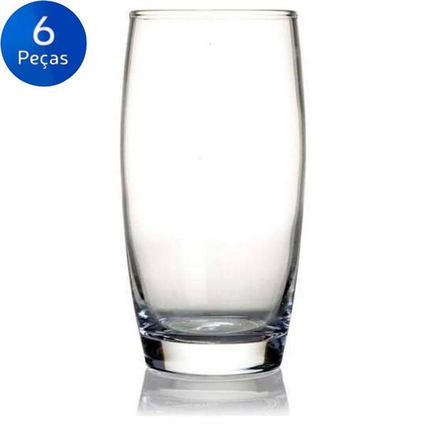 Jogo com 6 Copos Oca Long Drink 400 ml | Nadir