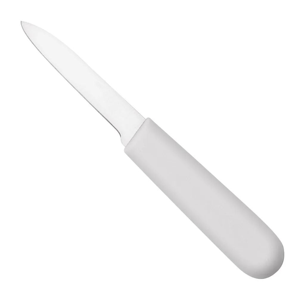 Faca de Legumes 4" 18 cm Art House Linha Pro – Lâmina em Aço Inox e Cabo de Polipropileno Branco