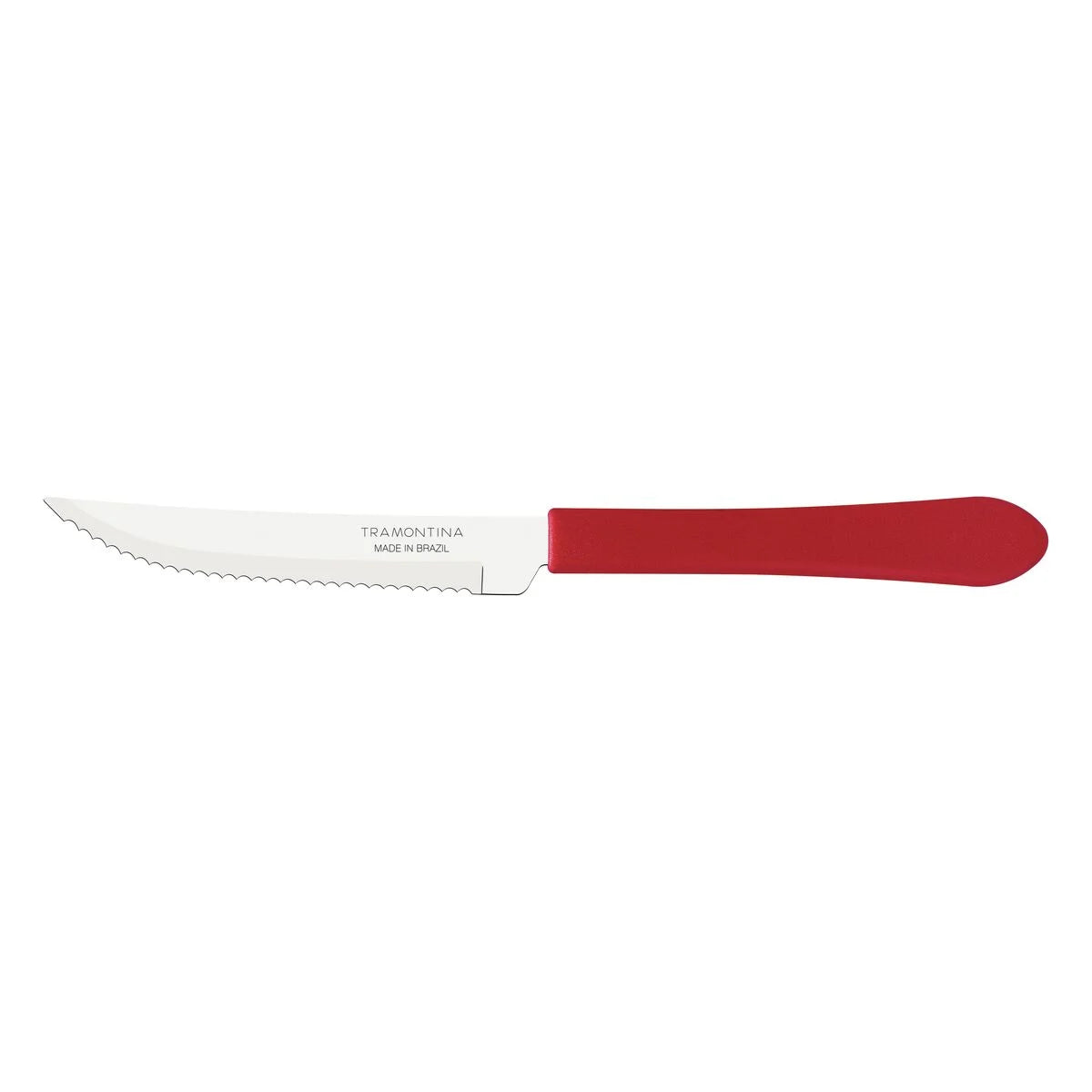 Faca para Churrasco 4" Leme com Lâmina em Aço Inox e Cabo de Polipropileno | Duas Opções de Cor | Tramontina