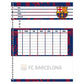 Caderno do Barcelona | Universitário Capa Dura 1 Matéria 80 Folhas | Animativa