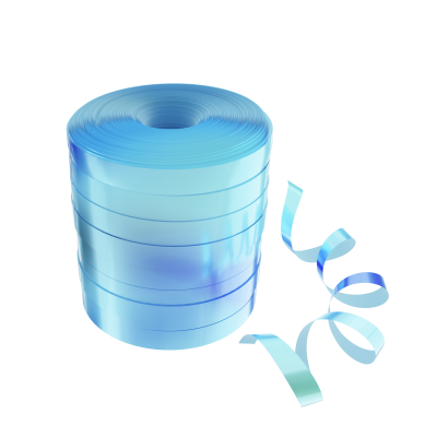 Fitilho EmFesta 5 mm × 50 m – Fita Plástica Decorativa para Presentes, Buquês e Embalagens