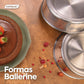 Forma Ballerine 5 Estrelas 26 cm – Bolo Piscina 2,1 L Alumínio