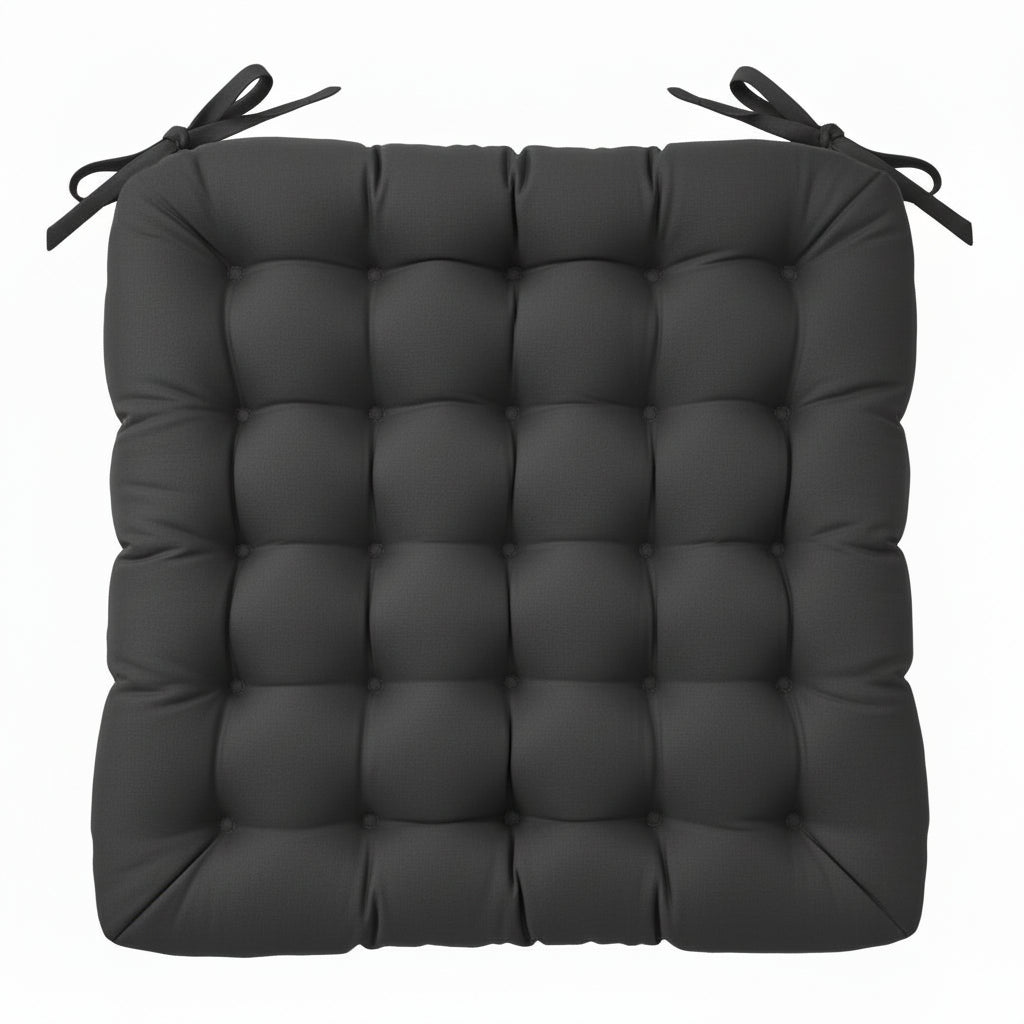 Assento Futton Kalamar Niazitex 40×40 cm – Poliéster, Estilo Camurça