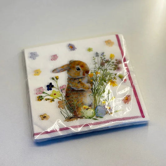 Guardanapo de Papel de Páscoa La Patisserie Folha Dupla com 20 un | 33 cm x 33 cm | FlorArte