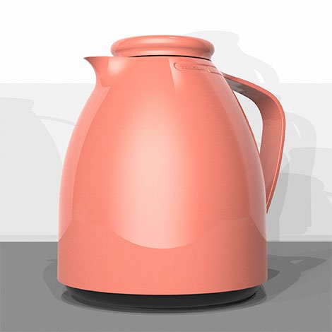 Bule Térmico Termolar Luna 500 ml – Conserva Quente até 12h / Frio até 20h • Bico Não Pinga • Alça Ergonômica • Design Moderno