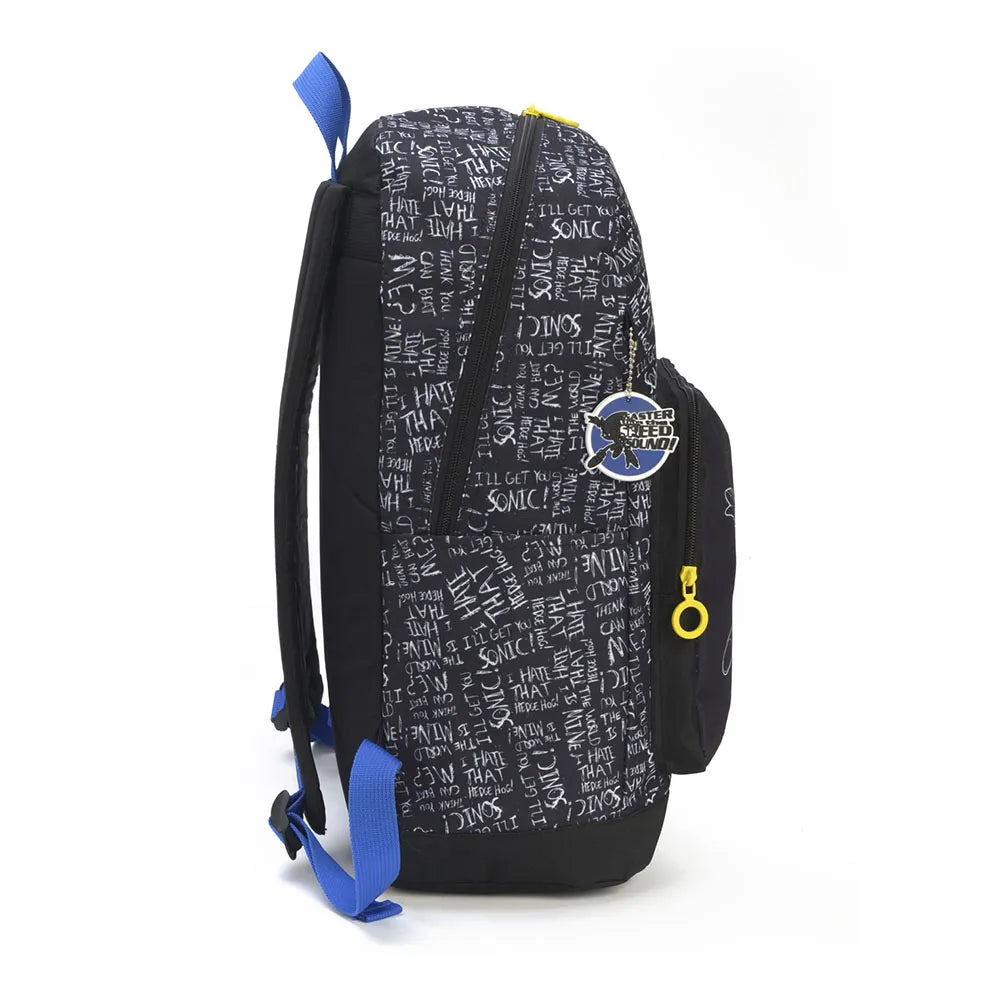 Mochila do Sonic | Escolar de Costas | 18"/46cm | Luxcel
