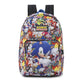 Mochila do Sonic | Escolar de Costas | 18"/46cm | Luxcel