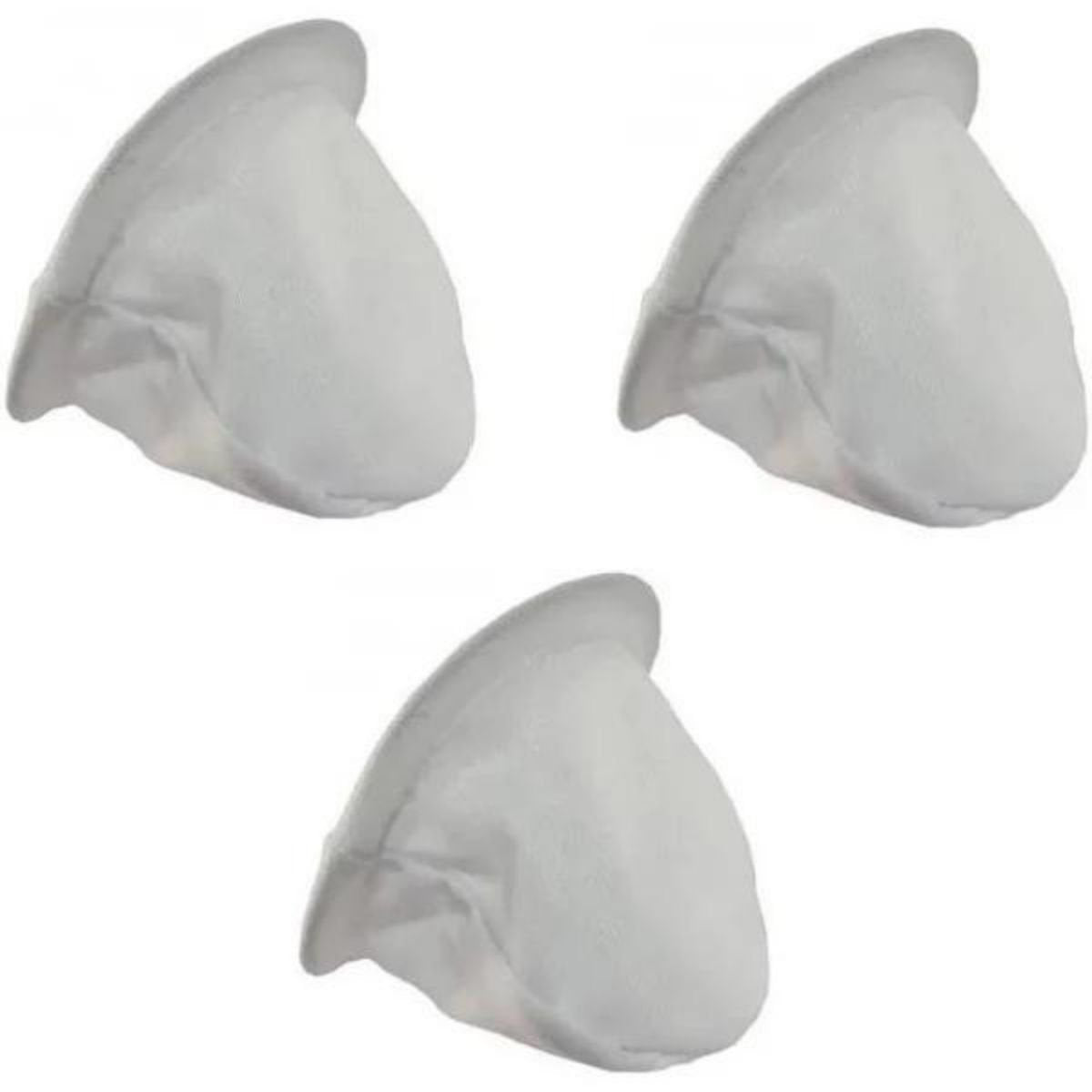 Refil 3 unidades para Mini Coador 6,5 cm Niquelart Ref.052 – Tecido Algodão Lavável – Filtro Café Mesa