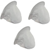 Refil 3 unidades para Mini Coador 6,5 cm Niquelart Ref.052 – Tecido Algodão Lavável – Filtro Café Mesa