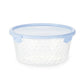 Pote Cristal Redondo 1 Litro com Travas | Plasvale
