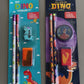 Kit Escolar Dino - 2 Lápis HB, 1 Borracha e 1 Apontador | Leo&Leo