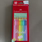 Kit 10 Lápis de Cor Tons Pastel EcoLápis | Faber-Castell
