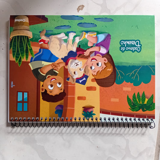 Caderno de Desenho Turma da Lala 60 Folhas | Credeal