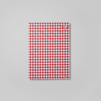 Caderno Brochura Capa Dura Lift Credeal Xadrez – 96 Folhas Universitário 1 Matéria