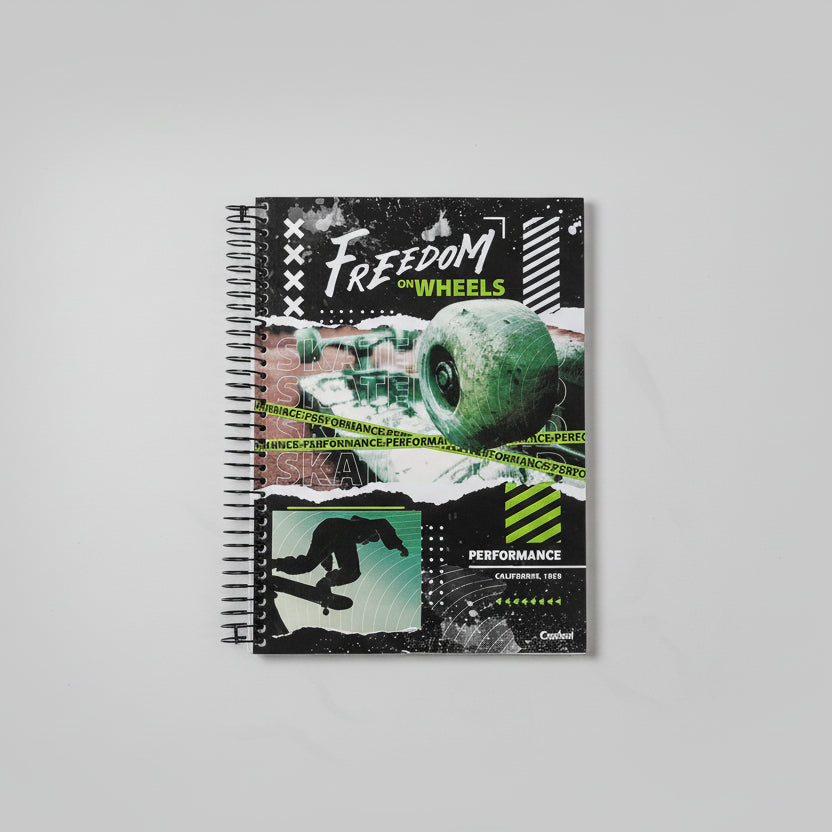 Caderno Universitário Credeal Performance 10 Matérias 160 Folhas – Capa Dura Espiral