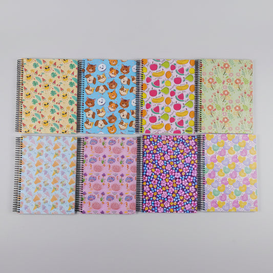 Caderno Universitário D Tales Credeal 10 Matérias 160 Folhas Capa Dura Espiral