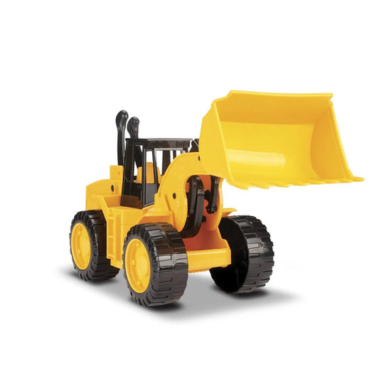 Trator Carregadeira Workers Roma 27,5 cm – Brinquedo Articulado com Alavancas | Linha 0340 | Roma Brinquedos
