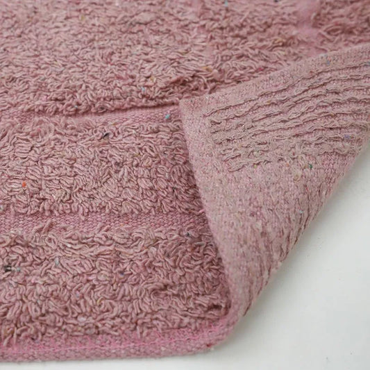 Tapete Banheiro Hidalgo Rosa 40×60 cm – Algodão Antiderrapante | Niazitex