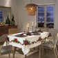 Toalha de Mesa de Natal 8 Lugares 1,60 m x 2,50 m Athenas Estampado Natal 105 | Dohler