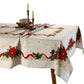 Toalha de Mesa de Natal Quadrada 1,40 m x 1,40 m Athenas Estampado Natal 105 | Dohler